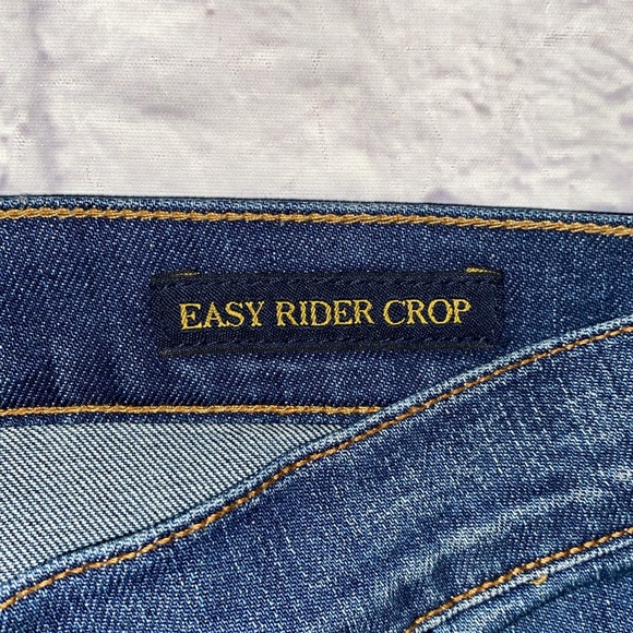 Lucky Brand Easy Rider Crop - Size 14 - Picture 3 of 6